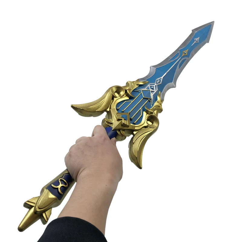 1:1 Lied Van Gebroken Dennen Zwaard Game Genshin Impact Zwaard Eula Zwaard Cosplay Wapen Props Veiligheid Pu Rol Gift 100cm