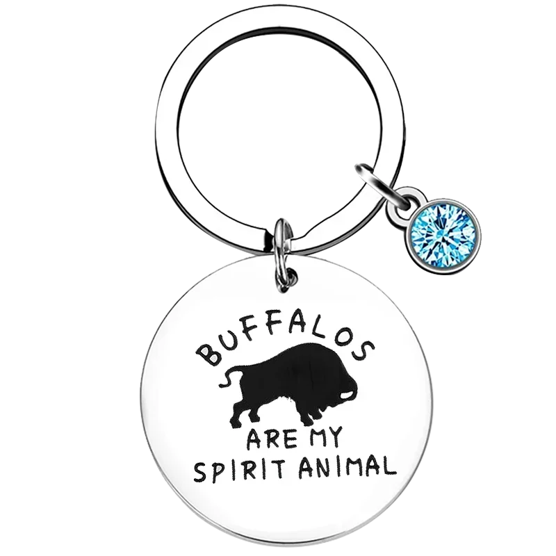 

Hot Buffalos Key Chain Ring bull ox lover gift keychains pendant Gift