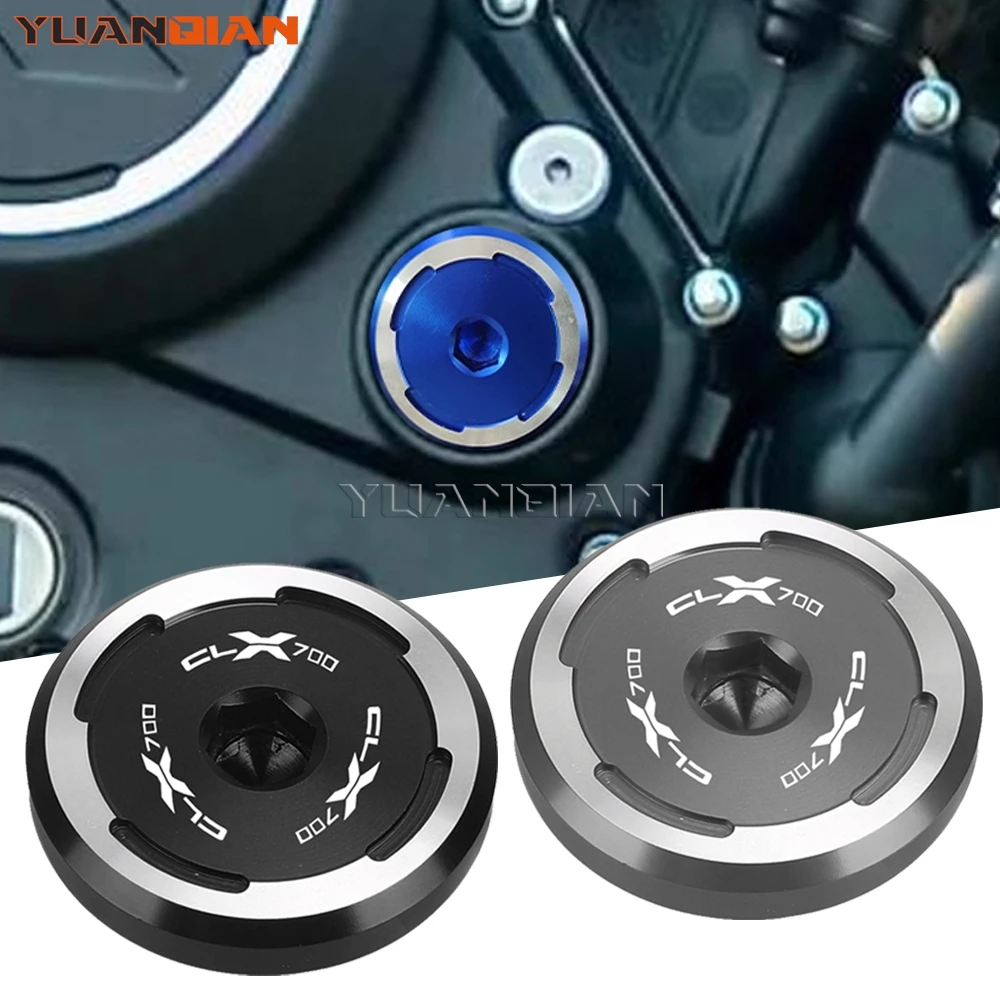 

For CFMOTO CLX700 CL-X700 CLX 700 CL-X 700CLX 2021-2026 2025 Motorcycle Frame Hole Cover Screw Caps Decorate Plugs Accessories