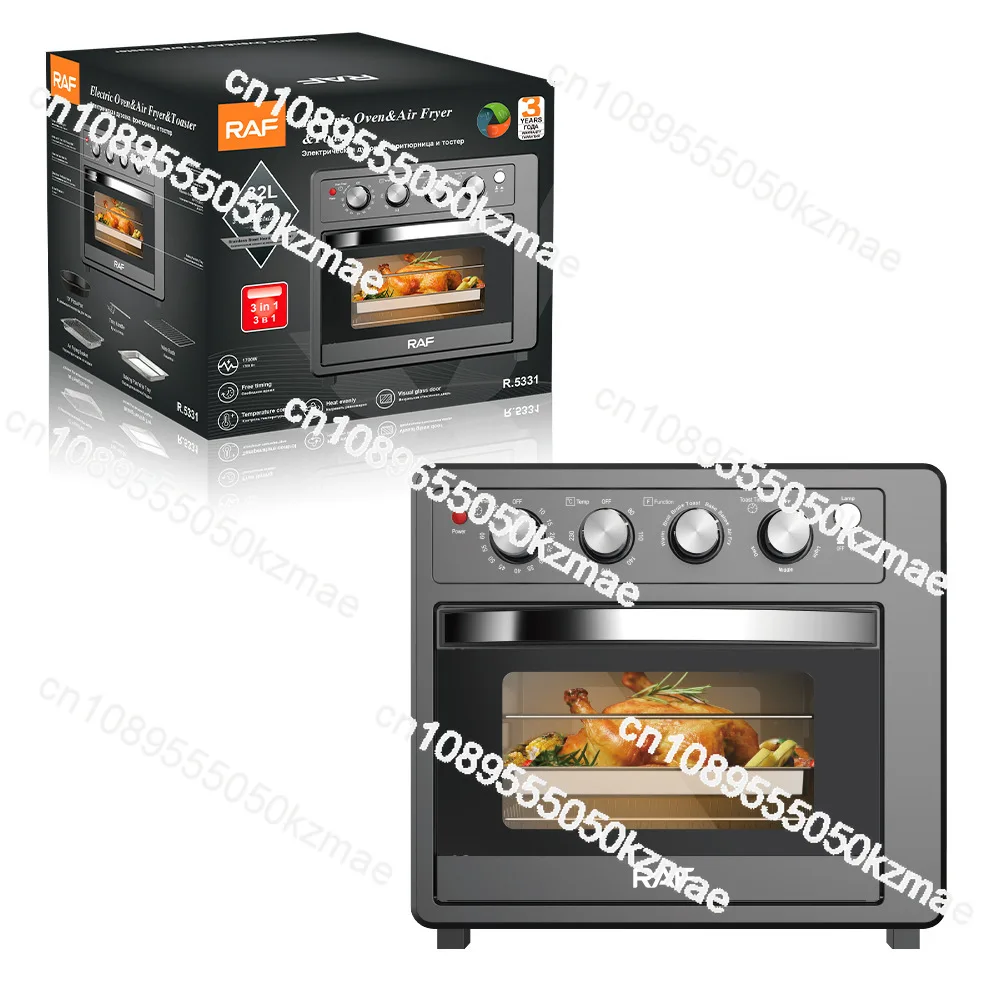 

2025 IN STOCK High Quality Hot Sale Large Capacity Oven Household High Power Three-in-one Multi-function Air Fryer Flick Drive