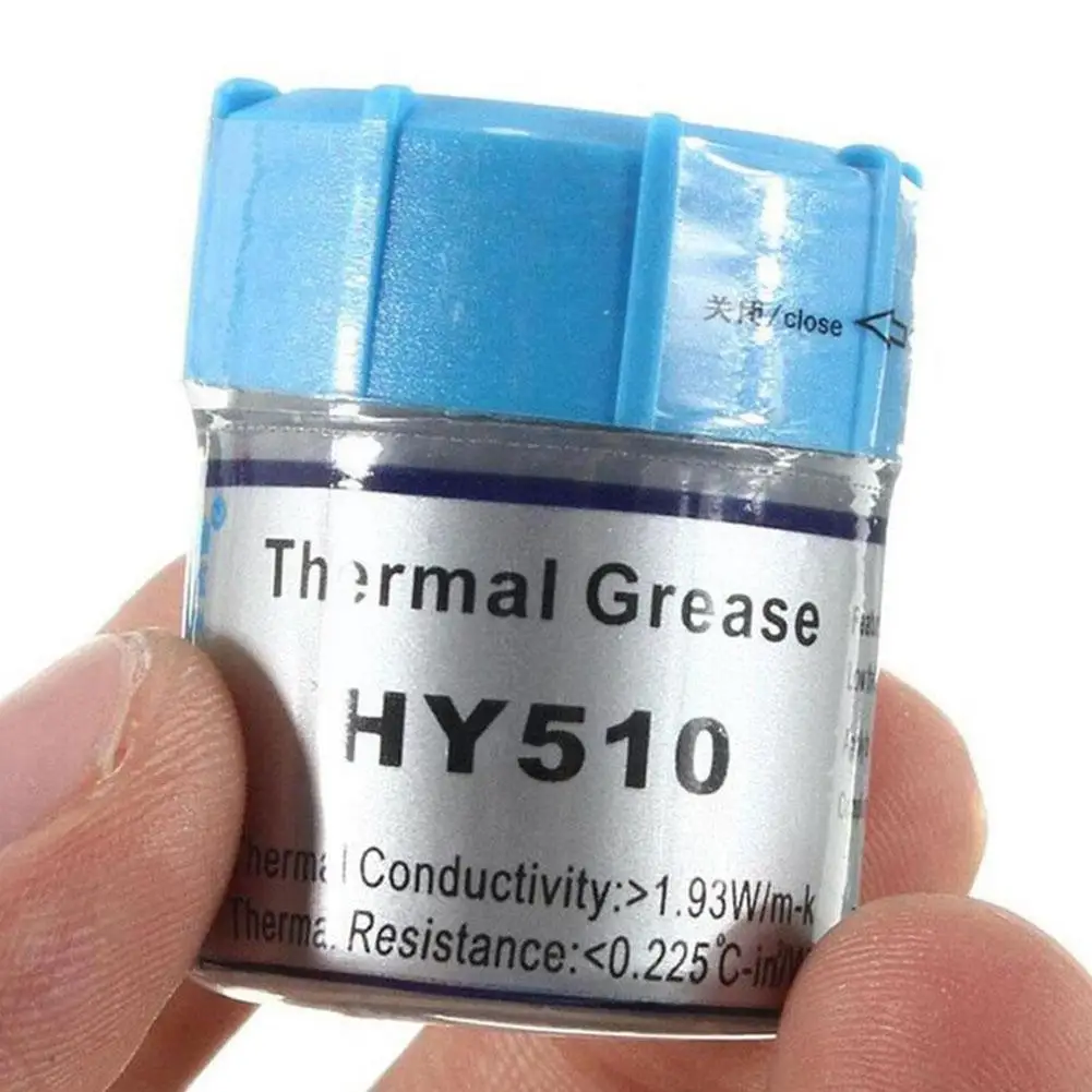 Furniture Hardware 10g Hy510 Cpu Thermal Grease Compound Heat Paste Tasteless Non-toxic Non-corrosive Paste Silicone Conduc N6z4