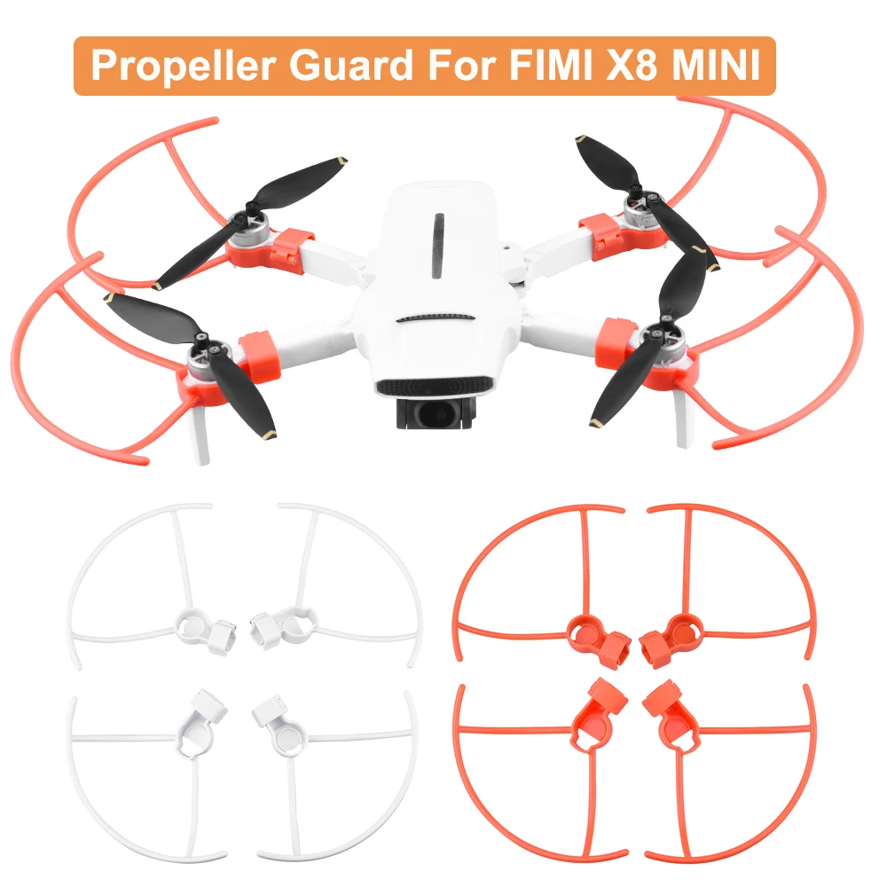 4Pcs Propeller Guard For FIMI X8 MINI Drone Quick Release Propeller Protective Ring Protector Cage for FIMI X8 MINI V2 Accessory