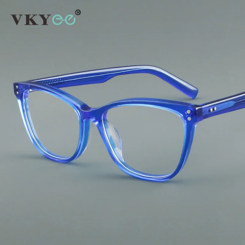 

VICKY New Simple Fashion Personalized Design Men Women Anti-Blue Light Reading Glasses Customizable Prescription 88022
