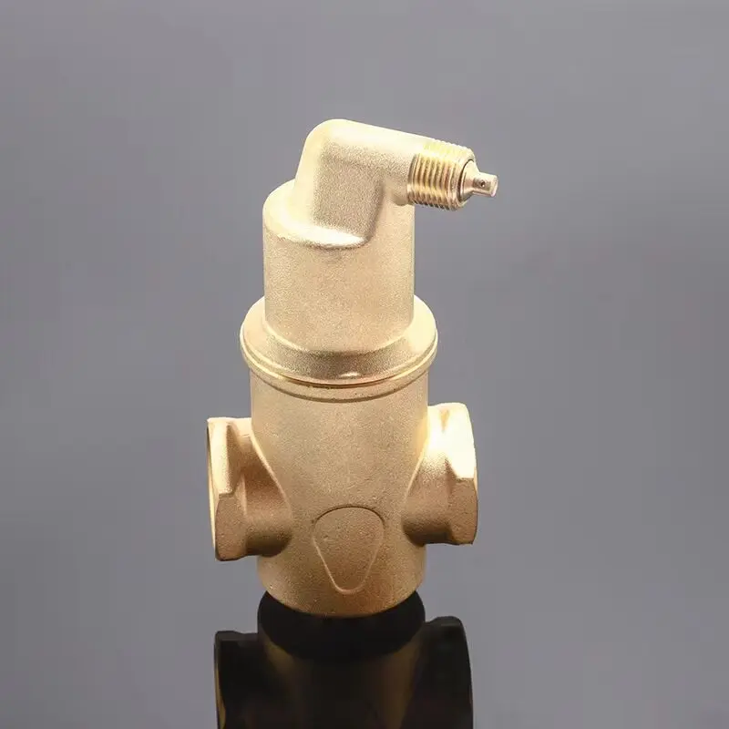 Spiral microbubble exhaust valve radiator floor heating air conditioner inner wire automatic large flow