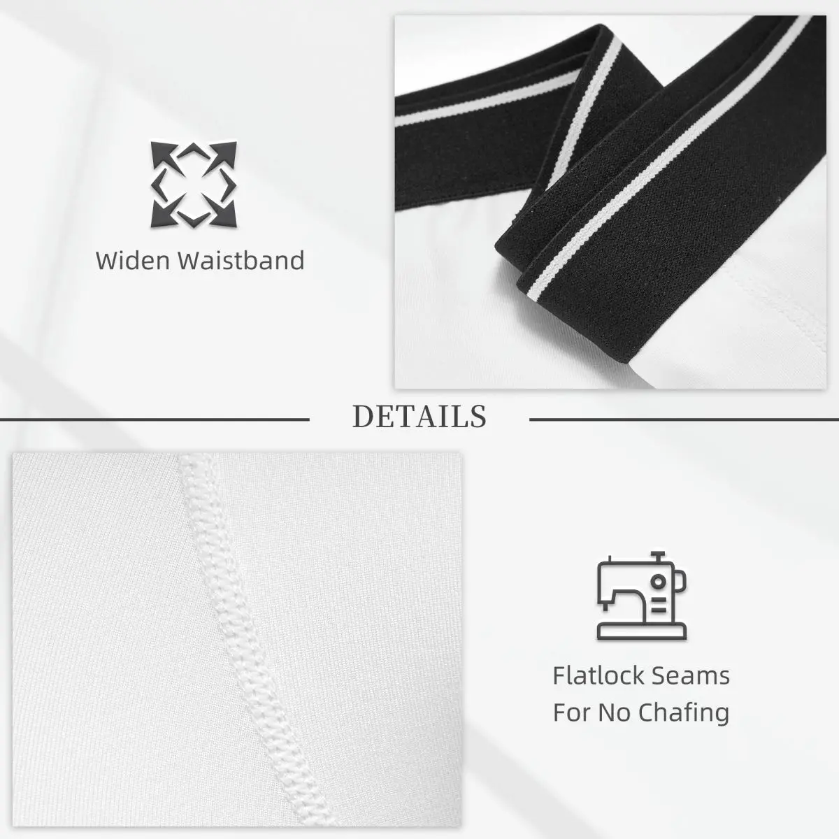 ملابس داخلية طويلة بوكسر من Excel سراويل داخلية قصيرة للرجال ملابس داخلية مريحة لهدية صديقها للرجال #5