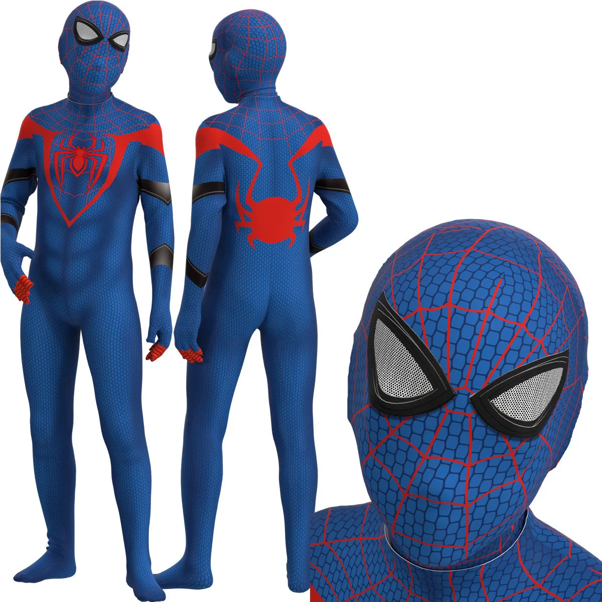 Halloween Cosplay Costume Superhero Jumpsuit for Children and Adults Spider Man Cosplay Costume Jumpsuit Gift 2025