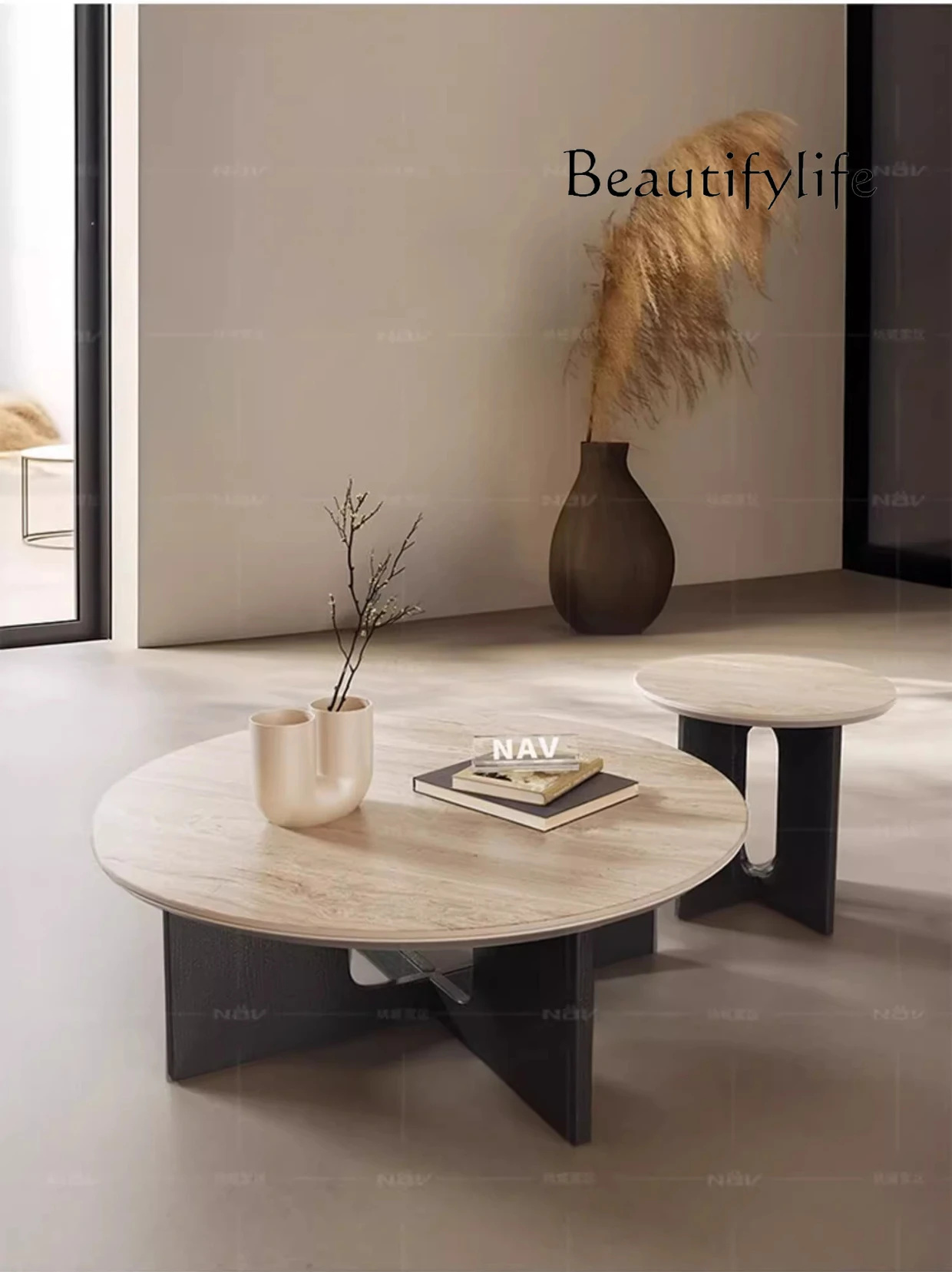 

Italian minimalist modern rock slab coffee table home antique living room coffee table муравьи