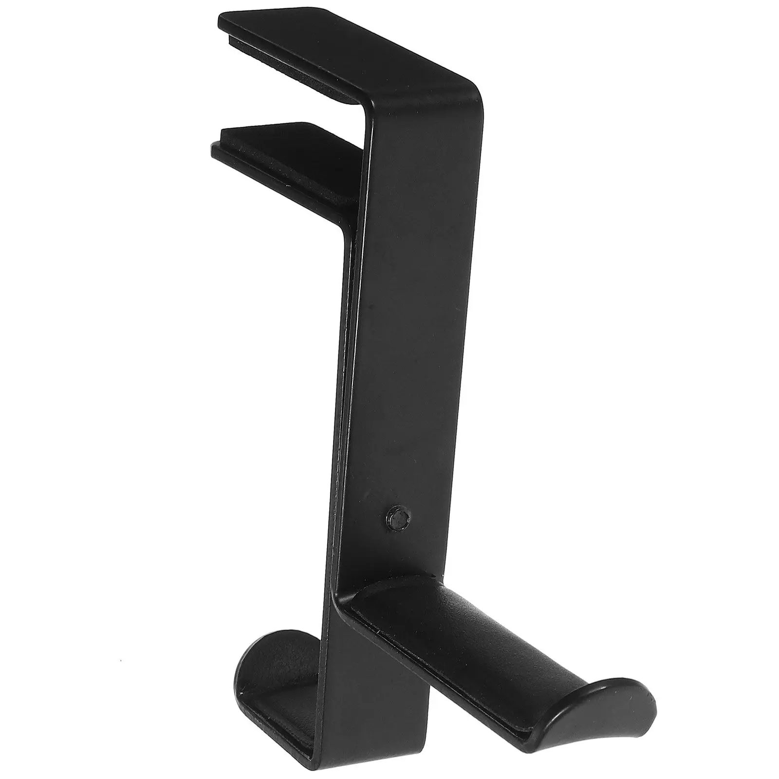 1Pcs Iron Headset Stand Wall-Mounted Headphone Holder for Home Office Internet Cafe Space-Saving Sturdy Scratch-Proof Display
