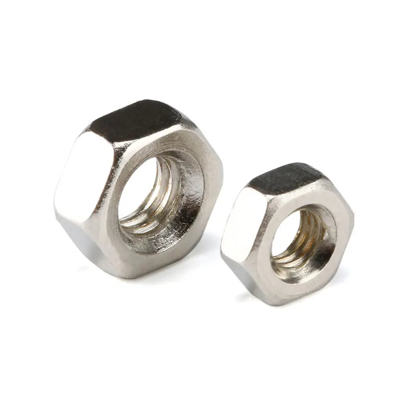 100 pieces/batch British thread serial port DB9 computer DR9 5+7mm steel hex nuts