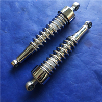 Motorcycle Rear Shock Absorber for Haojue Suzuki Qingqi GZ150-A GZ150-E HJ150 QJ125 QS150 Chromed Back Fork Spring Suspention
