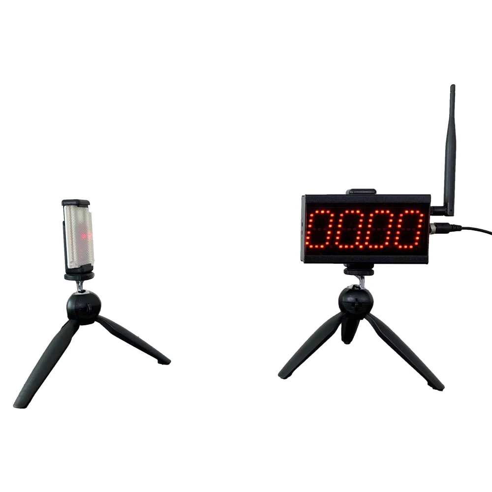 B-01 Professional Wireless Laser Timing System is suitable for sports, sprint, racing, switchable dual-function timer