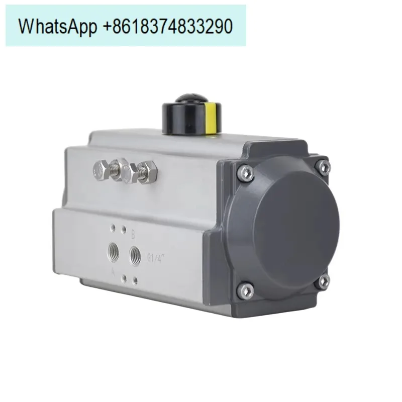 Double/Single Action Angular Stroke Pneumatic Control Device Butterfly Valve AT Pneumatic Valve Actuator Piston Pneumatic Head