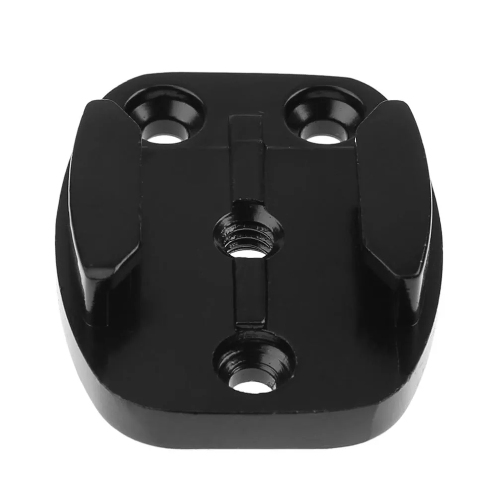 Aluminum Alloy Flat Surface Base Mount Tripod Adapter for GoPro Hero