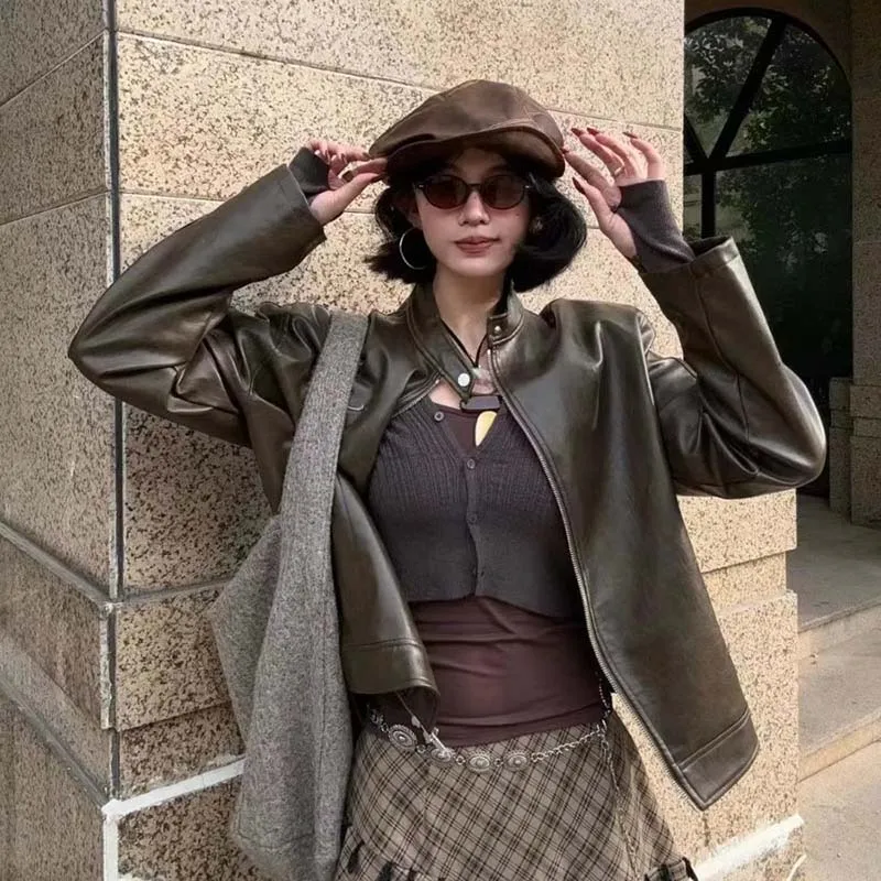 Gorra de vendedor de periódicos de cuero de alta calidad para hombre, boinas elegantes de estilo británico para mujer, gorra octogonal fácil de combinar para ocio, primavera y otoño