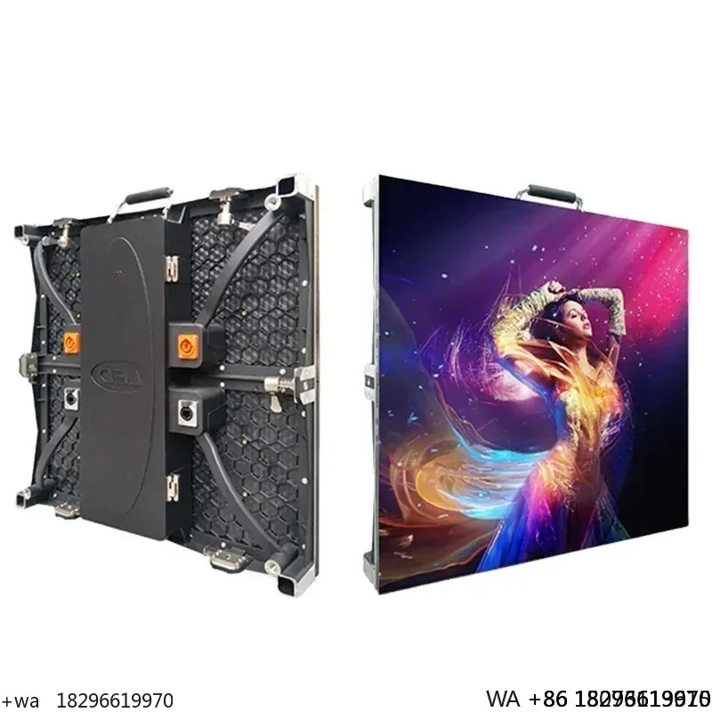 

Indoor P3.91 LED Screen 500x500mm Digital Poster Video Wall for Rental Advertising