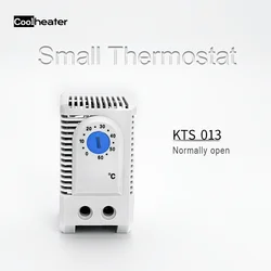 KTS011/013 CE Mechanical Bimetal Thermostat Switch Cabinet Temperature Controller For Cooling