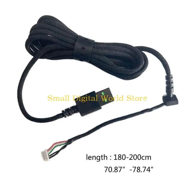 77ub Soft Mouse Line Replacement Untuk Kabel Mini Mini DeathAdderv2