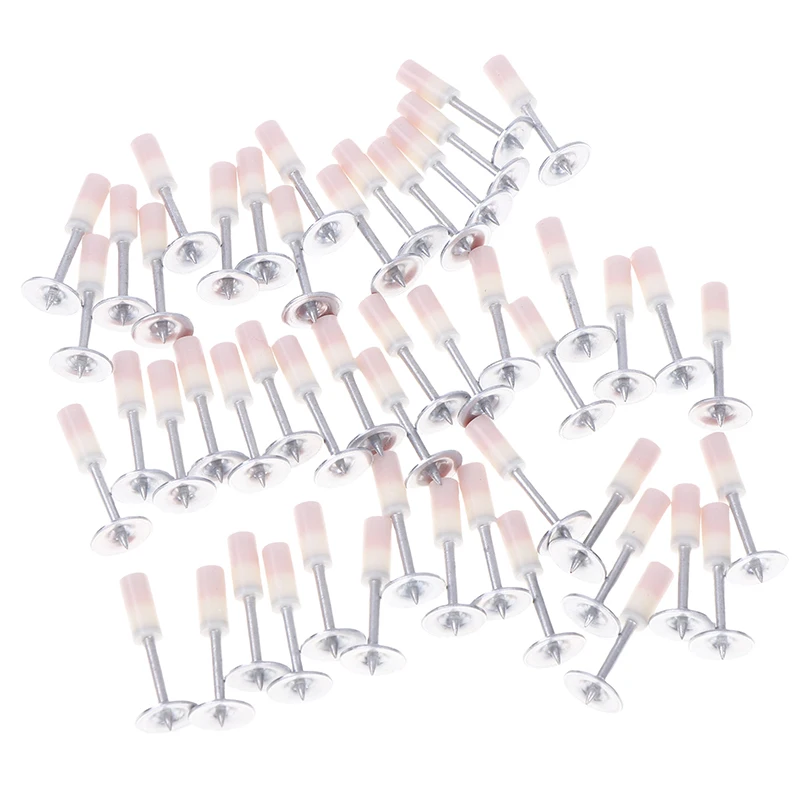 Steel Nail Manual Rivet Nail Gun Round Nails Concrete Wire Slotting Slotting Device Metalworking Fastening Tool 50/80/100/200Pcs