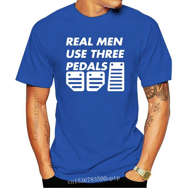 

Weelsgao Real Men Use 3 Pedals T Shirt Funny Car Supercar Mechanic Top Tees Check Engine Light Gift T-Shirts