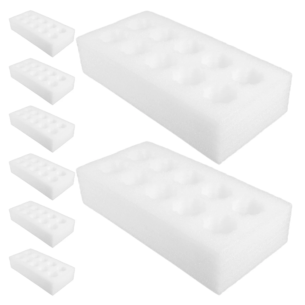 

8 Sets Portable Egg Protective Trays For Delivery Reusable Egg Holder Shock-absorbent Egg Trays Delivery Eggs Storage Container