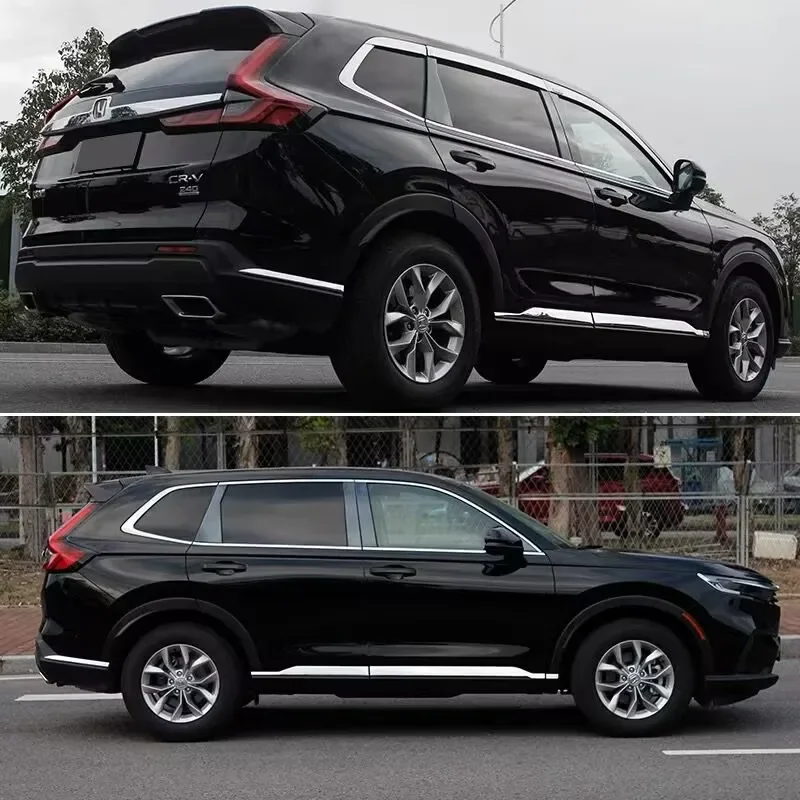 

X-T для Honda CRV 2023 2024, накладки на кузов автомобиля, противоударные защитные наклейки на боковую край двери, декоративные детали автомобиля