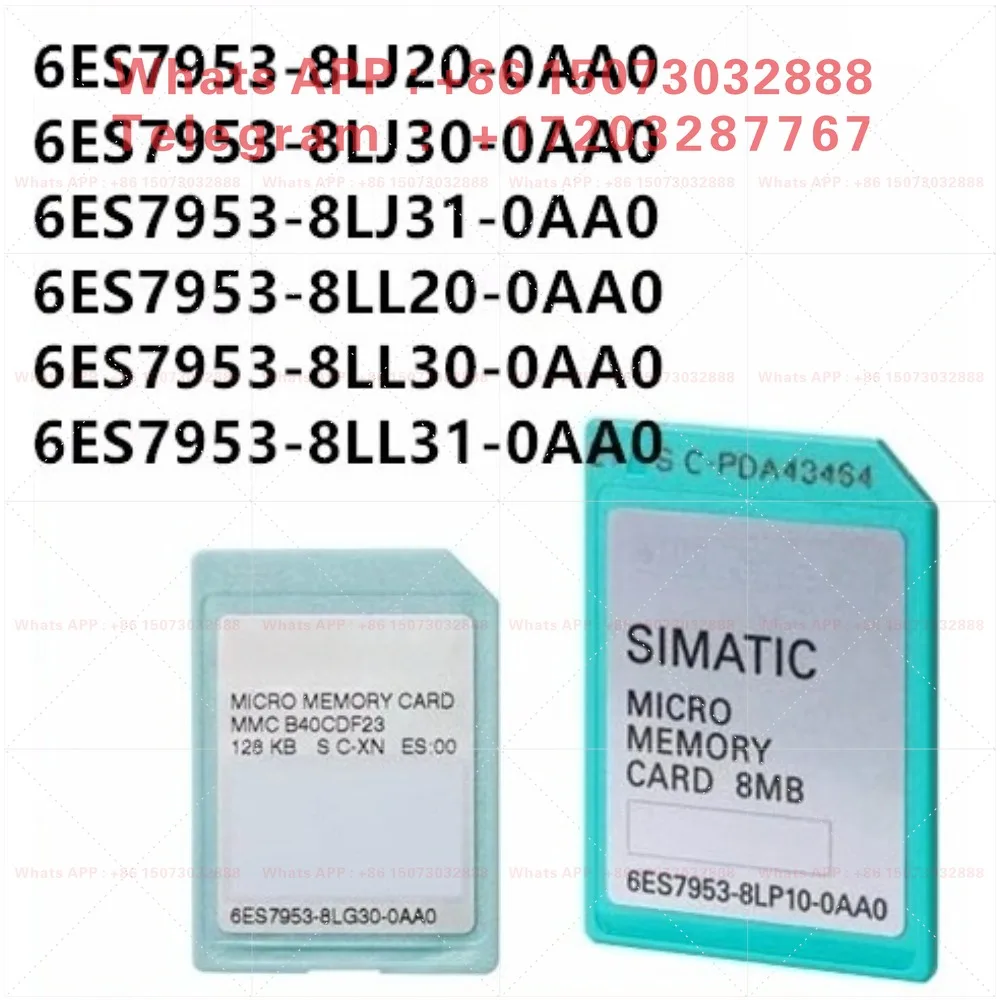 6AV2181-8XP00-0AX0 6ES7953-8LF31 8LG31 8LJ31 8LL32 8LM32-0AA0 HMI SD Card PLC Memory Card
