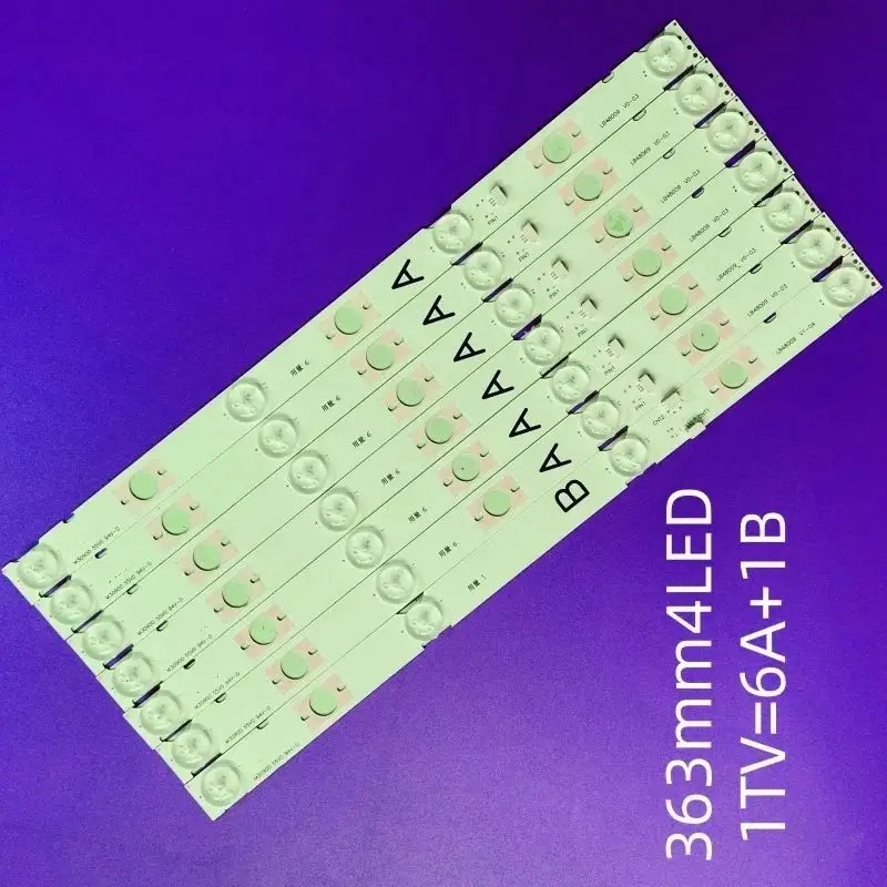 

7PCS LED Backlight Strip For LB48009 V0-03 V1-04 A/B LSY480WN02-301 KDL-48W650D KDL-48W656D