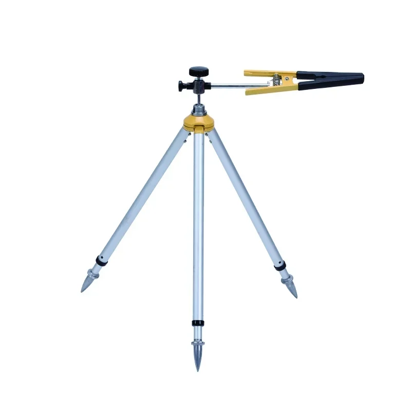 Alligator Clamp Prism Pole Survey Tripod With Clip Ball-And-Socket Head For GPS Pole Rod Ranging Pole SECO TP-MP