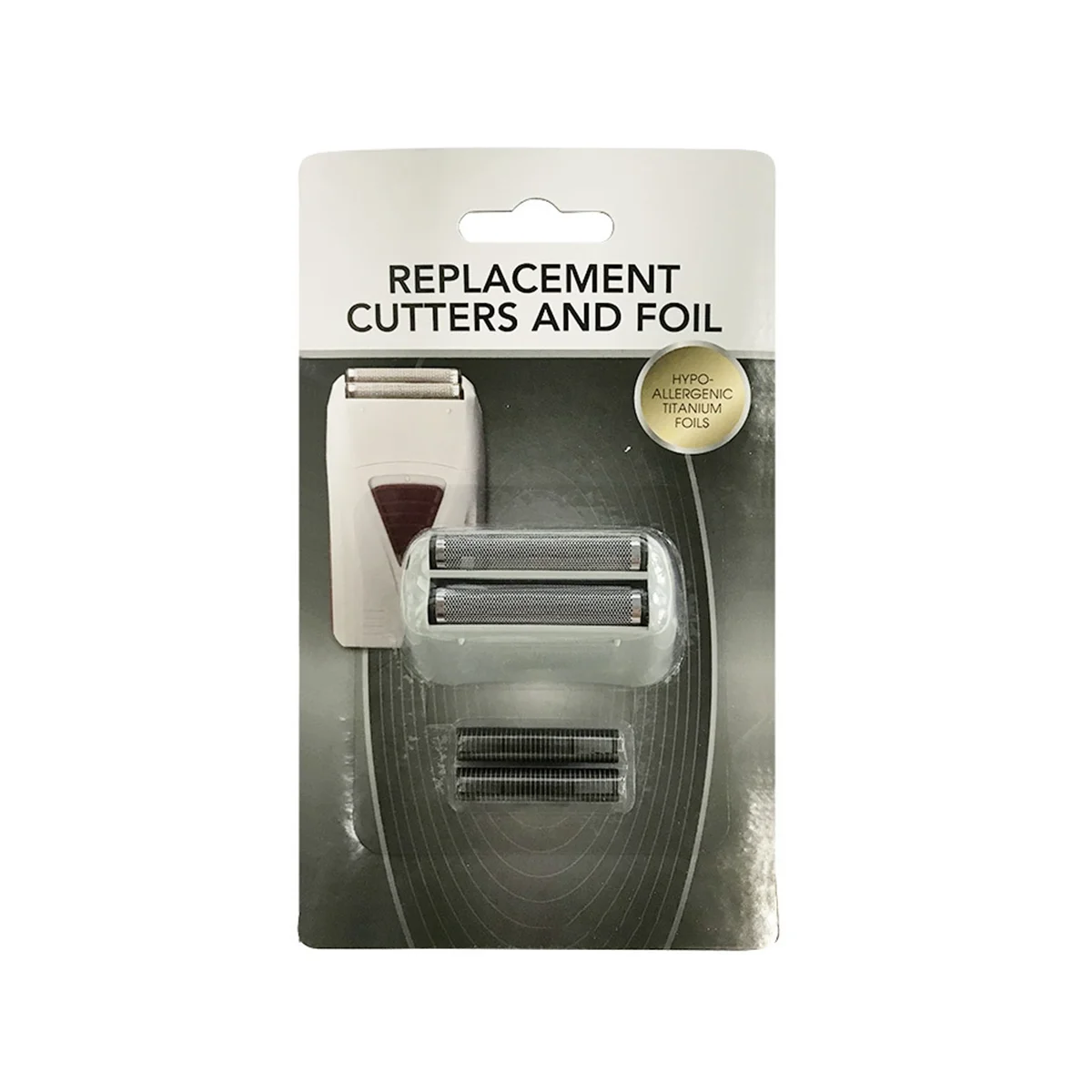 Professional Replacement Titanium Foil & Cutter Shaving Blades Shaver Head Sets for Andis 17155 17150 17200 Shaver-B