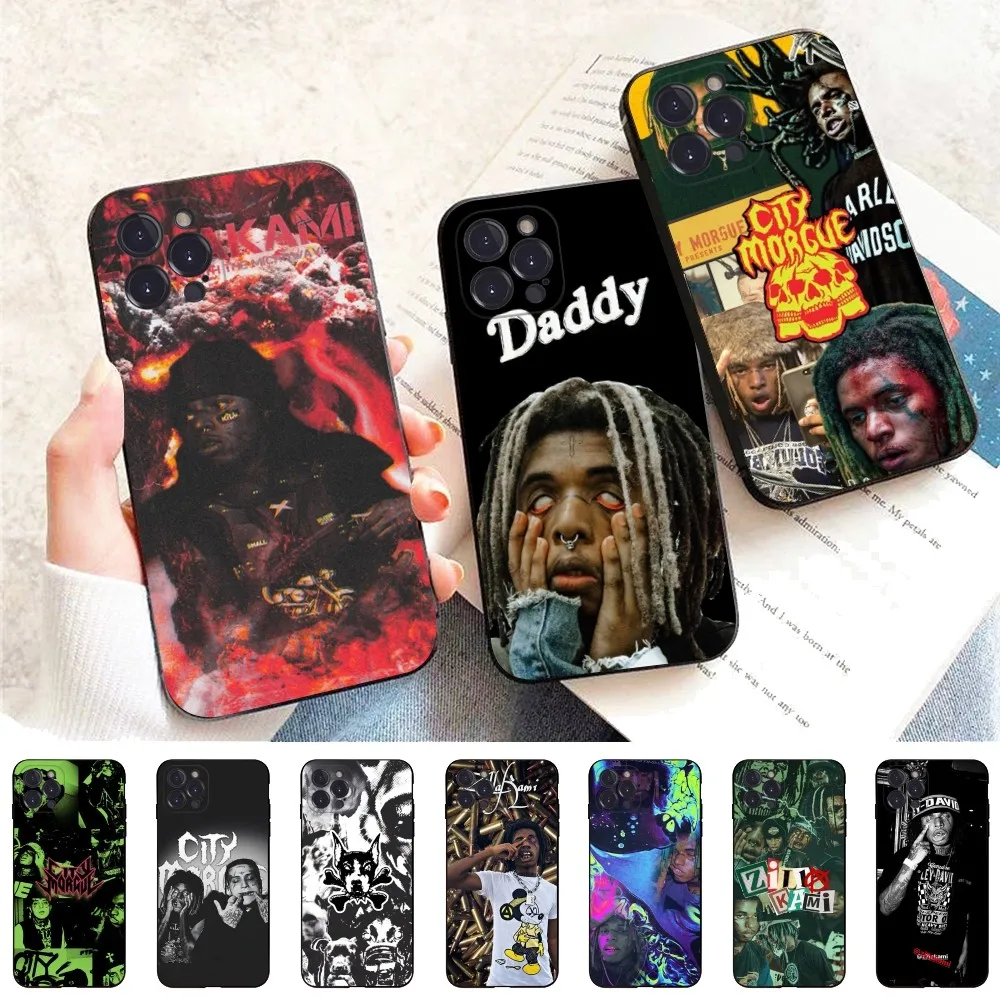 C-City Morgue Zillakami Phone Case For iPhone 15 14 13 12 Mini 11 Pro XS Max X XR SE 6 7 8 Plus Soft Silicone Cover