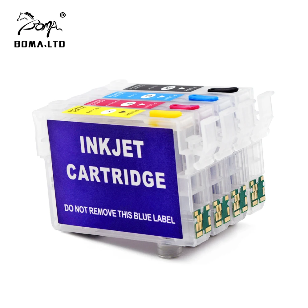 Imagem -04 - Cartucho de Tinta Recarregável Vazio América 222 222xl com Chip Descartável para Impressora Epson Xp5200 Wf2960