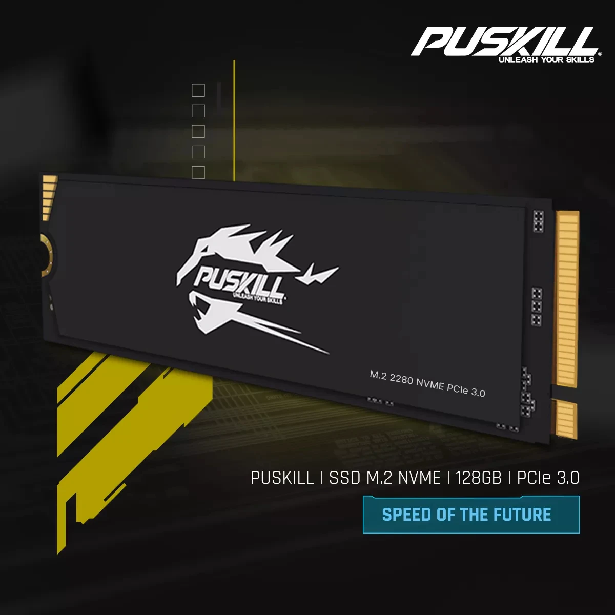 PUSKILL M.2 NVMe SSD 1TB 512GB 256GB 128GB PCIe3.0 M2 2280 Hard Disk Internal Solid State Drive Disk for Laptop Desktop