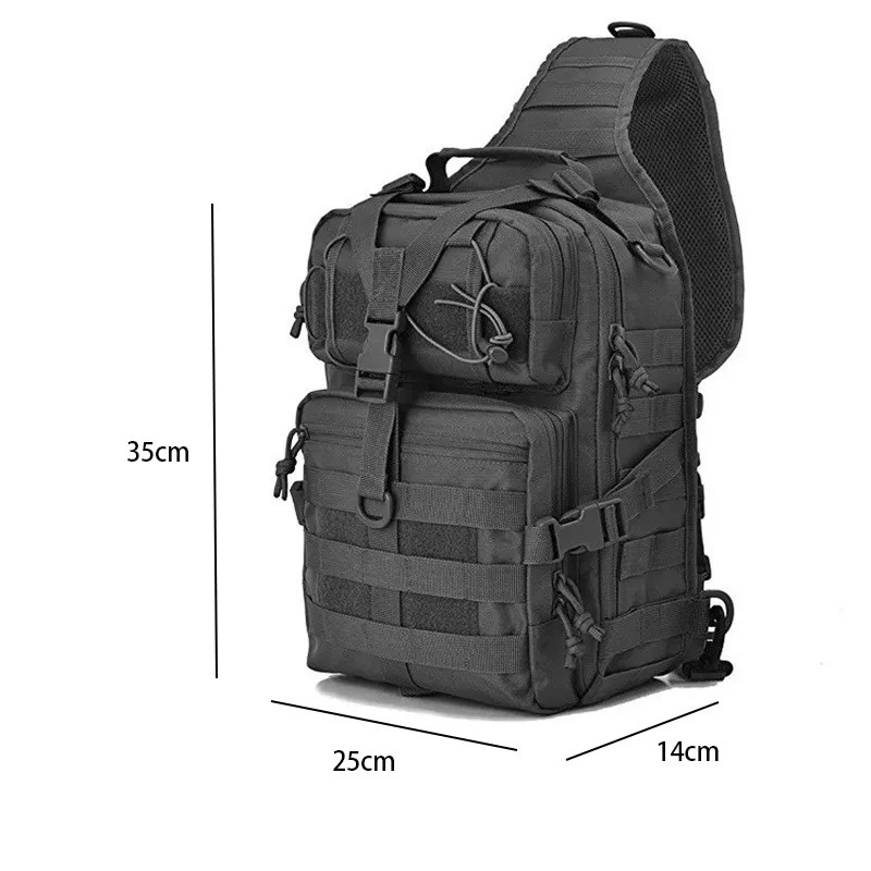 20L Tactical Backpack Pack Military Sling Army Molle Waterproof EDC Rucksack Bag for Outdoor Hiking Camping Hunting