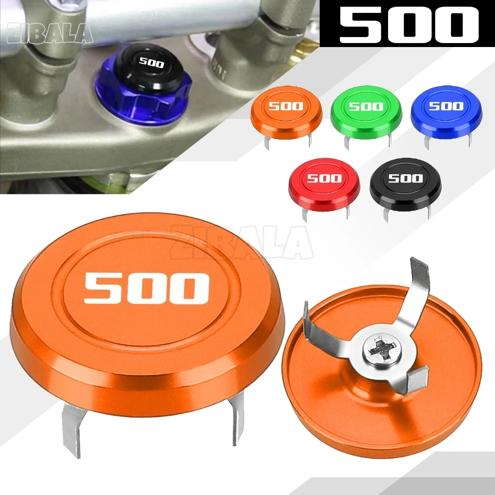 

Для 500XCW 500EXCF 2012-2015 2016 2017 2019 2020 2021 2022 2023 2024 2025 Крышка гайки рулевого стержня мотокросса Декоративная крышка Запчасти