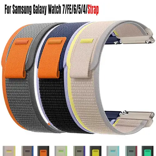 Correa Trail Loop de 20mm/22mm para Samsung Galaxy Watch 7/FE/6/5/Pro/4 pulsera deportiva clásica de 40mm-44mm Huawei Watch GT 5/2/3/4