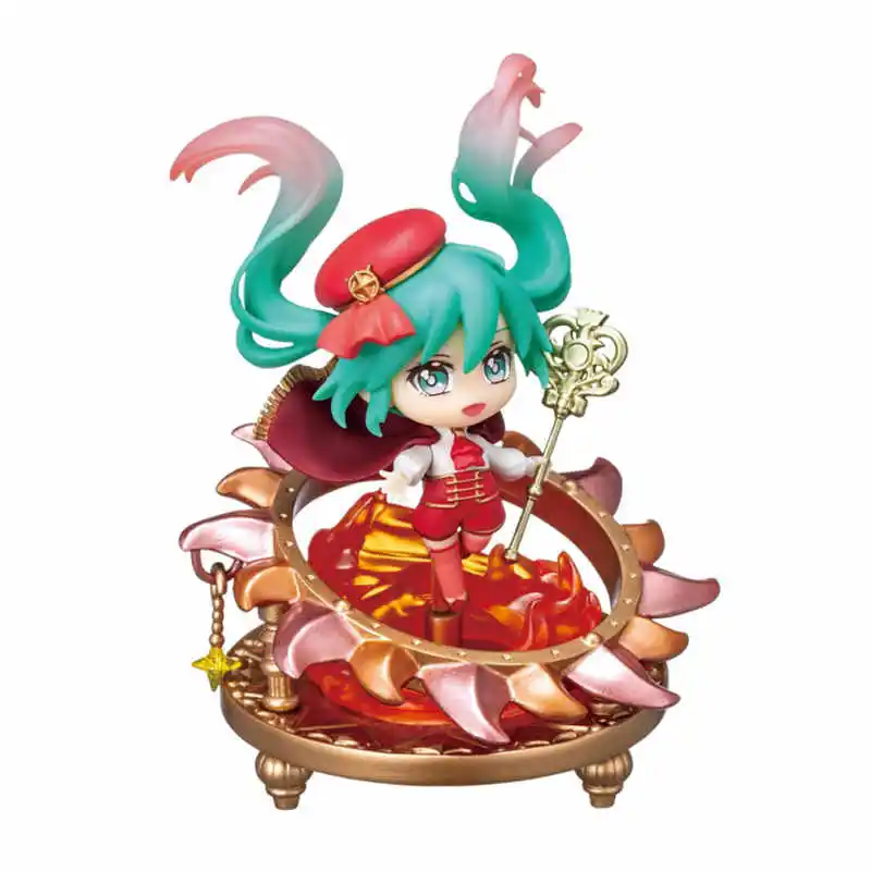 Véritable Hatsune Miku Night Sky Story boîte aveugle modèle fait à la main Placements Animation périphérique Surprise jouet cadeaux d'anniversaire