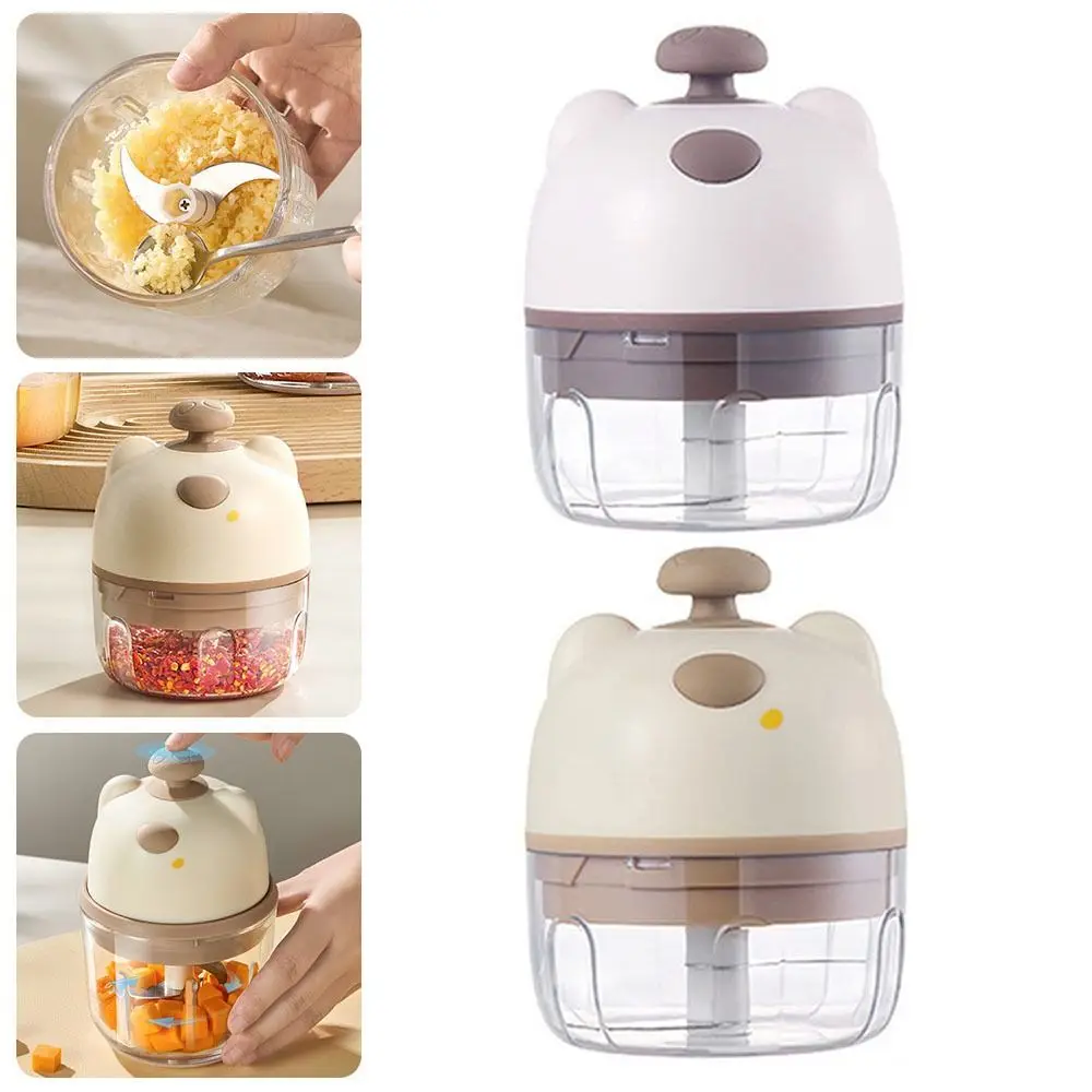 Portable Mini Electric Garlic Chopper Multi-Function Rechargeable Meat Grinder Baby Food Maker Kitchen Tools