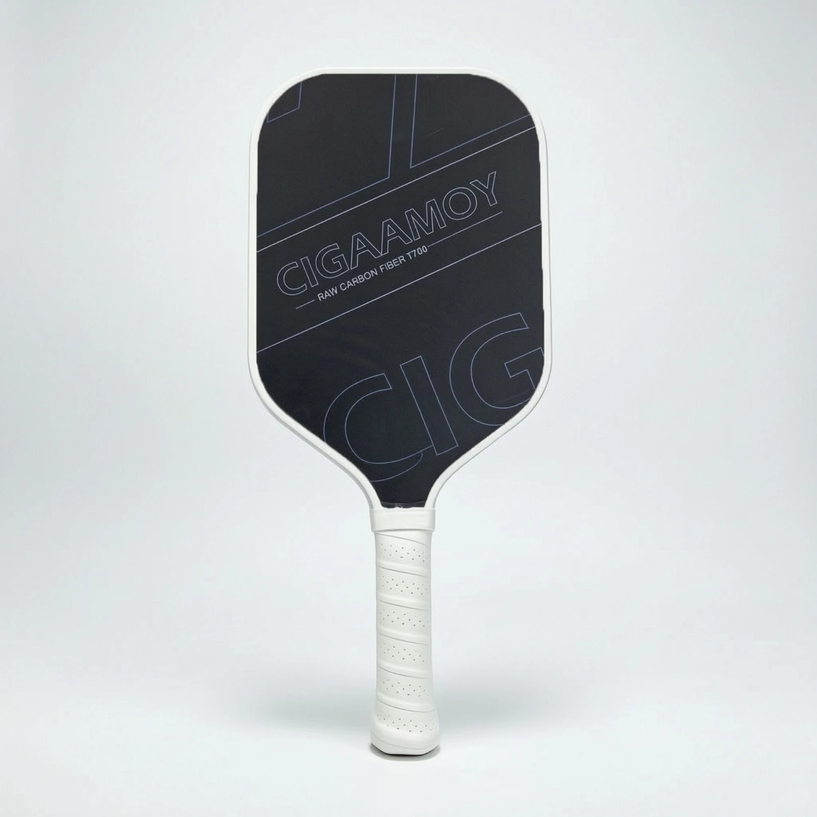 Pickleball Paddle Matte Pickleball Racket Paddle with Perforated Grip Sweat Absorbent Soft for Beginners, Outdoor Games