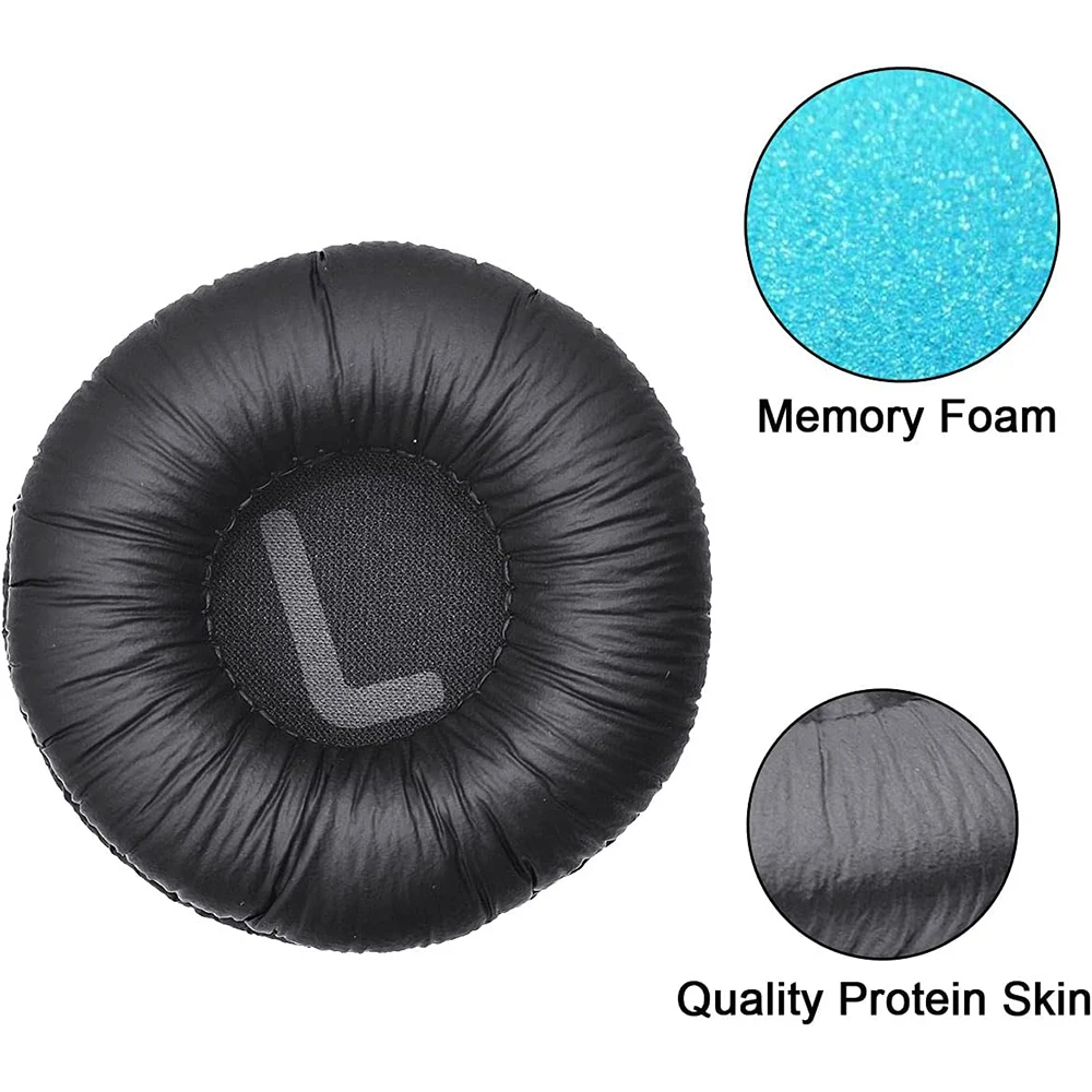 Наушники для JBL Tune 600 BTNC 500BT T450 JR300 Tune 510BT Сменные амбушюры с протеиновой кожей и пеной с эффектом памяти