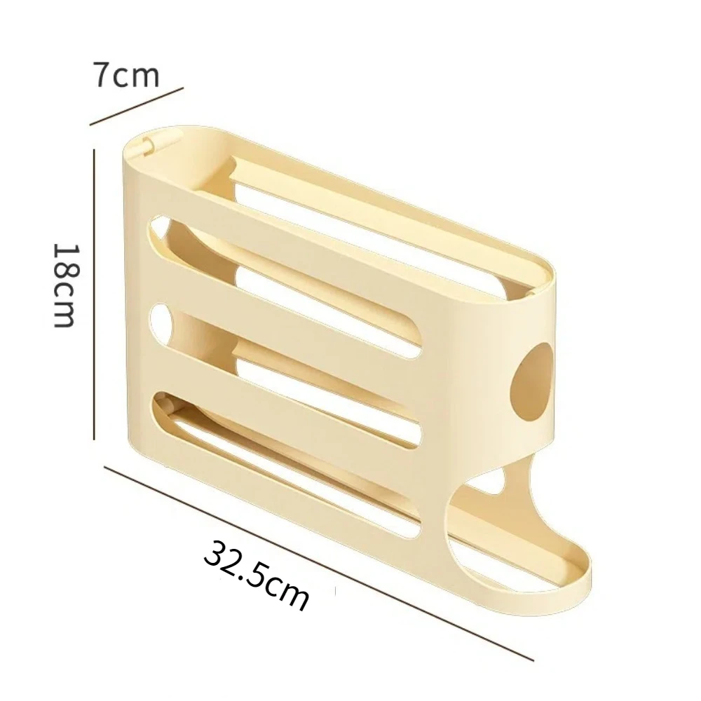 Transparent Egg Storage Box Refrigerator Side Door Large Capacity 4-layer Ladder Egg Box Space-saving Egg Holder Rack Kitchen