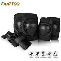 Rodilleras para niños/adultos, coderas, muñequeras, correa ajustable para patines, monopatín, patinaje en línea, Scooter, ciclismo