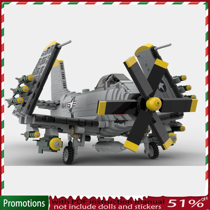 1412 قطعة MOC سلسلة الفضاء Skyshark مقاتلة نموذج بنة لتقوم بها بنفسك تجميع لعبة تعليمية عيد ميلاد هدية الكريسماس للأطفال