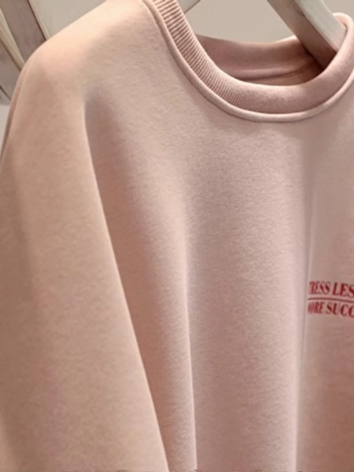 plus Size 300 Pou Lazy round Ne Thin Sweatirt Women Spring Autumn Winter Fce Lined Thiened Anti Aging Top 240 Pou