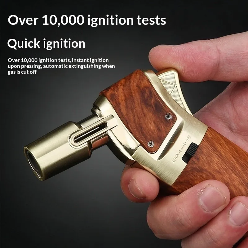 CLBHJ-23JX2， Cigar, new model, straight flame, metal, inflatable, outdoor, high temperature, Chinese style appearance, lighter