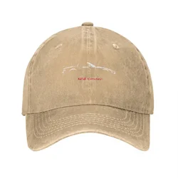 124 Spider - Fiat Baseball Caps Fashion Denim Fabric Hats Outdoor Adjustable Casquette Hip Hop Baseball Cowboy Hat for Unisex
