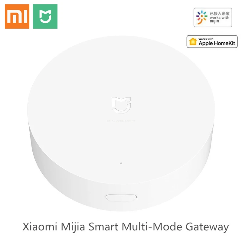 China Version Xiaomi Mijia Smart Multi-Mode Gateway ZigBee WIFI Bluetooth Mesh Hub Auto Remote Control With Multifunctional