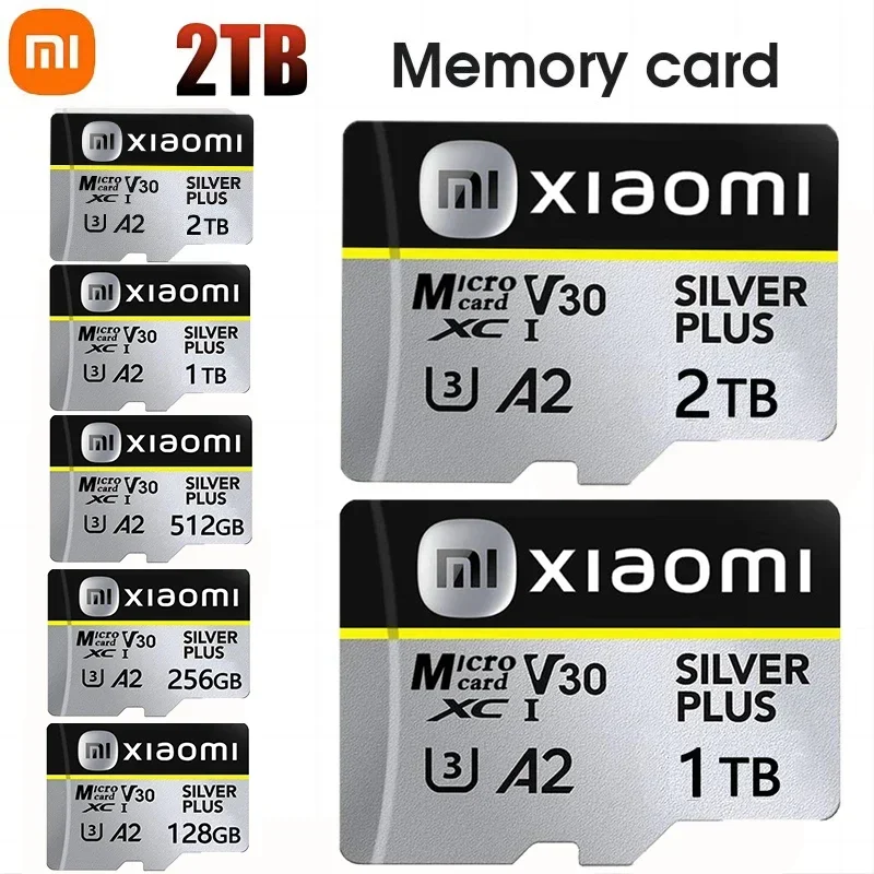 Xiaomi 2TB 1TB Micro TF Mini SD Card 256GB sd memory card 128GB 512GB micro TF Card 64GB Class 10 Memory Cards For Phone PC