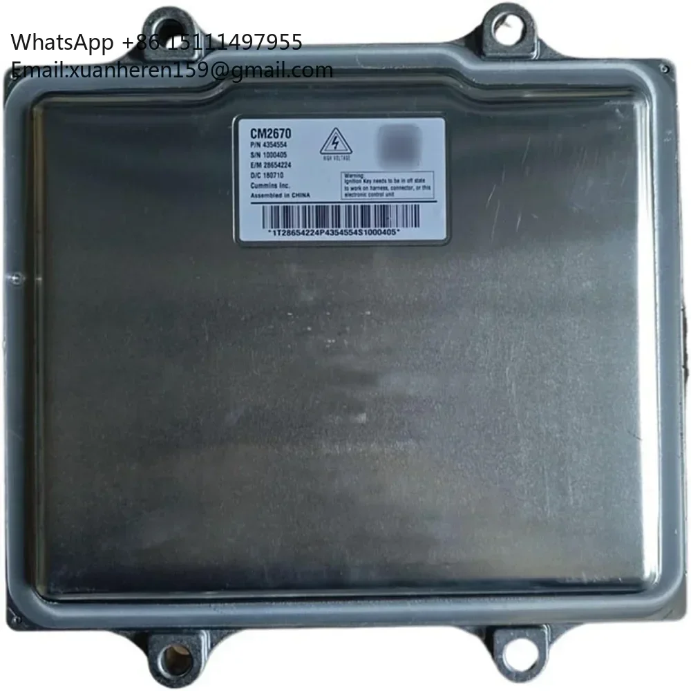 Commercial Truck Bus ECU Diesel Electronic Controller Computer CM2670 4354554 Compatible With Cummins