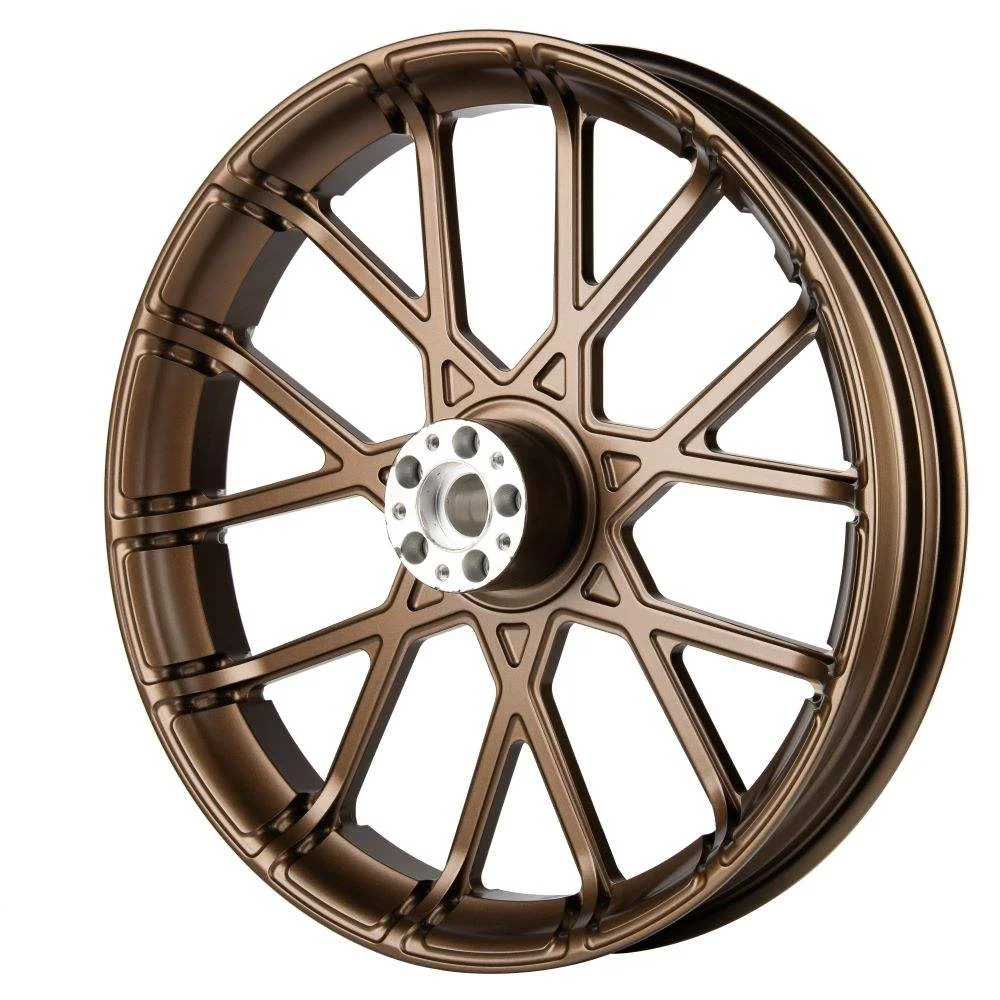 Motorcycle PartsHOPERO Durable 3D Forged Spider Design Replacement Motorcycle Wheels New 1 Year Warranty Compatible 2018 Newer S