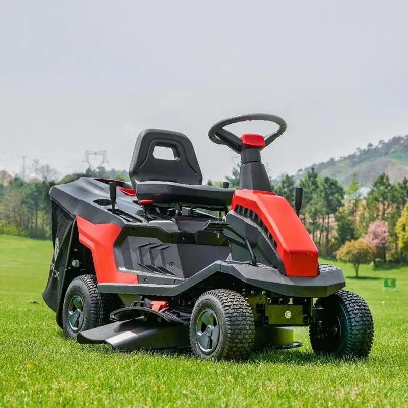 Electric Riding Mower New Cheap  Inch Industrial   Turn Lawn Mower With Gasoline Engine